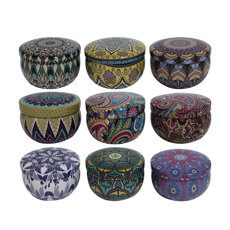 Lilin tinplate bermotif etnik